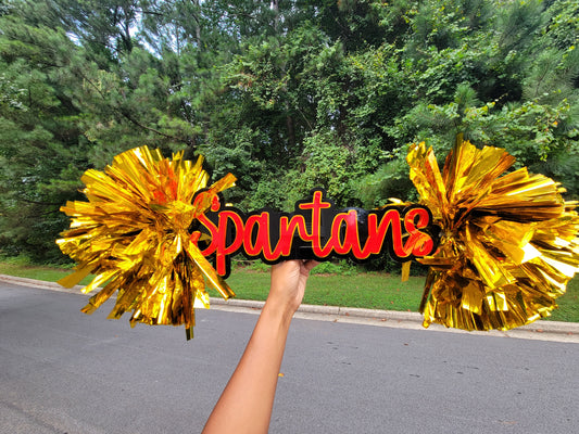 Personalized Cheer Stick (3 colors)